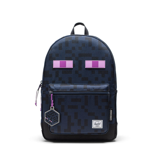 Herschel x Minecraft Heritage™ Genç | Su İtici Kumaş Okul Sırt Çantası, 8 -12 Yaş, 26 L