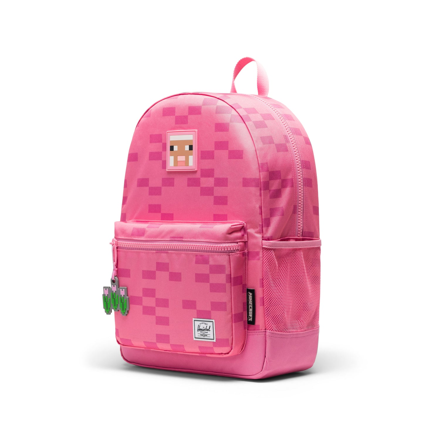 Herschel x Minecraft Heritage™ Genç | Su İtici Kumaş Okul Sırt Çantası, 8 -12 Yaş, 26 L
