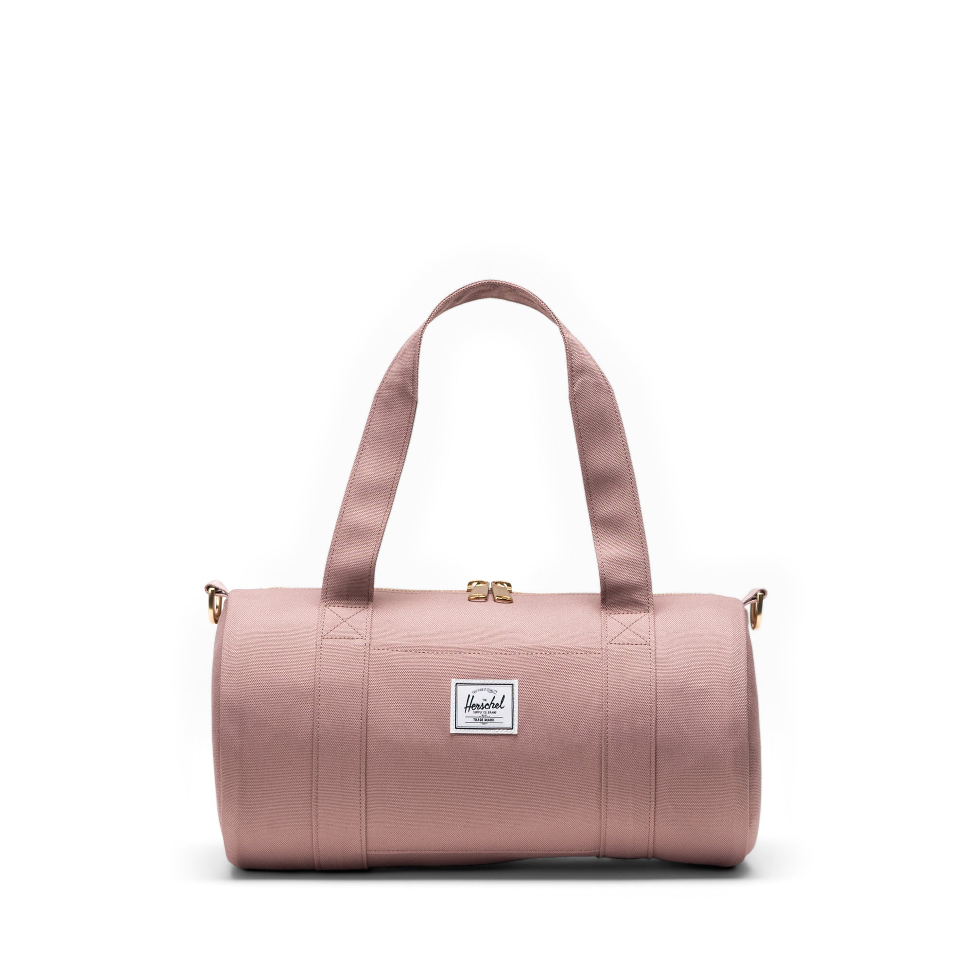 Gül Kurusu Herschel Sutton Mini Duffle Su İtici Kumaş Küçük Seyahat ve Spor Çantası, 7 L