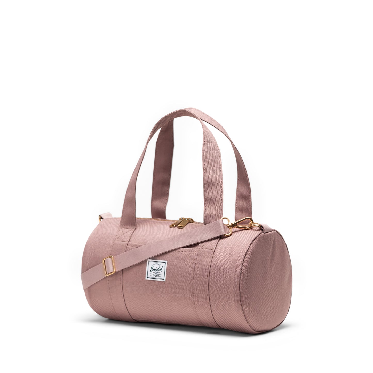 Gül Kurusu Herschel Sutton Mini Duffle Su İtici Kumaş Küçük Seyahat ve Spor Çantası, 7 L