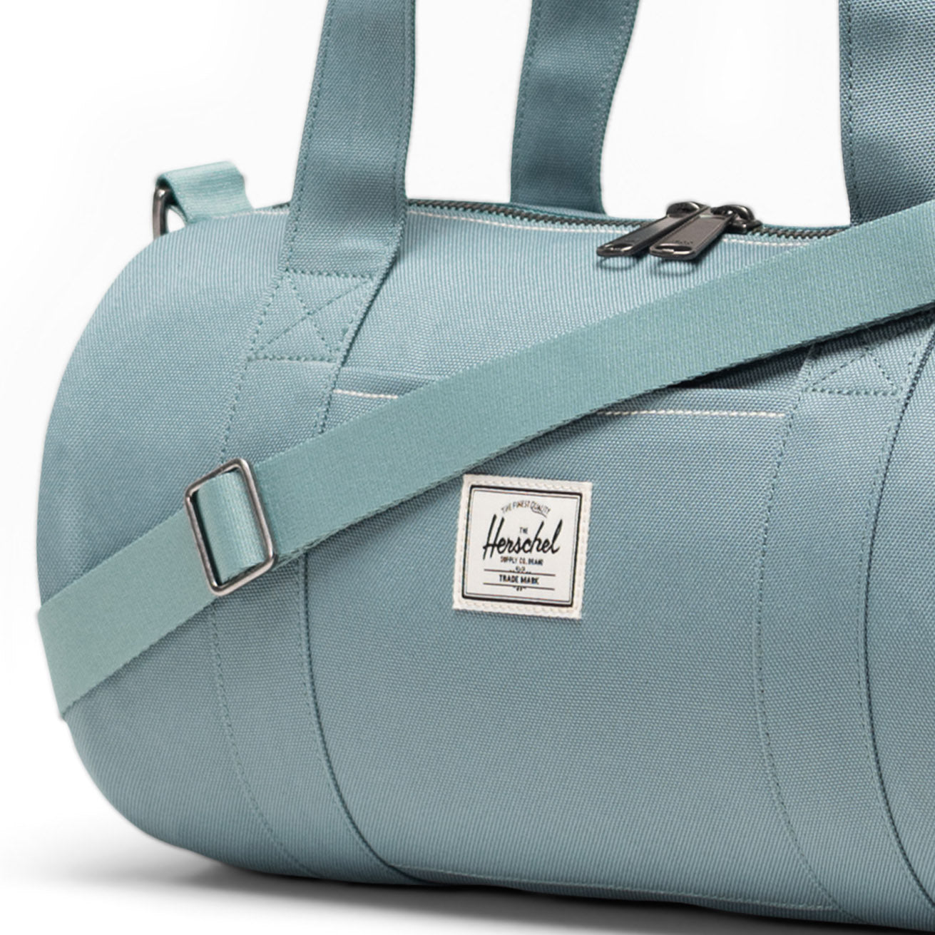 Pastel Adaçayı Herschel Sutton Mini Duffle Su İtici Kumaş Küçük Seyahat ve Spor Çantası, 7 L
