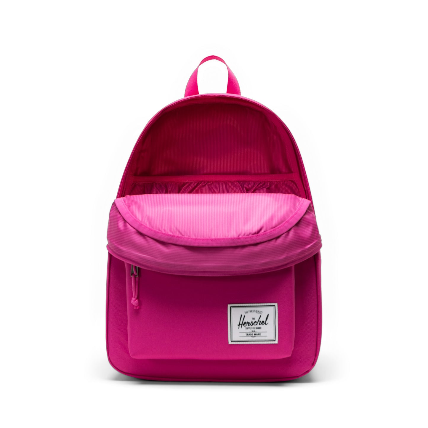 Canlı Pembe Herschel Classic Suya Dayanıklı Kumaş Sırt Çantası, 14" Laptop Uyumlu, 26 L