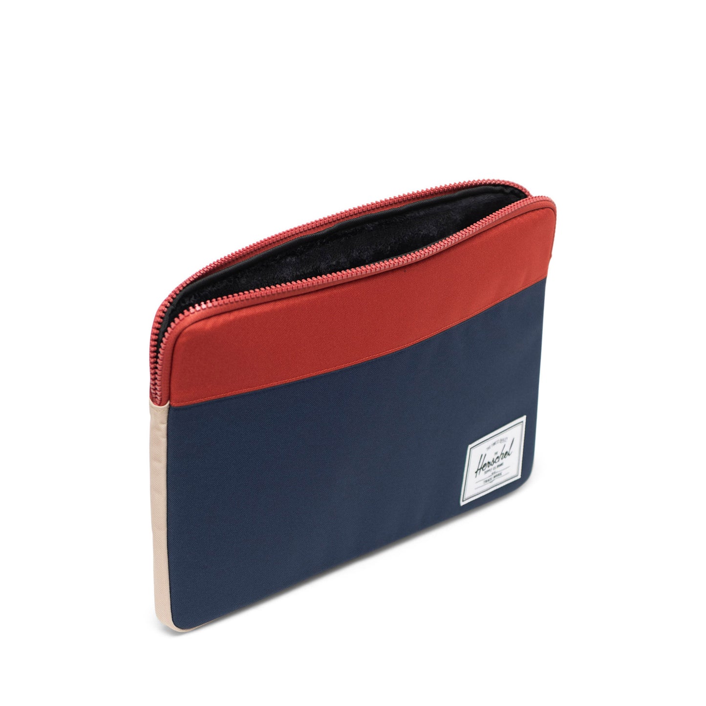 Lacivert - Kızıl Kahve Herschel Anchor Suya Dayanıklı Kumaş 16" Laptop Kılıfı