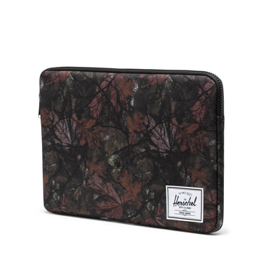 Yaprak Desen Gri Kamuflaj Herschel Anchor Suya Dayanıklı Kumaş 16" Laptop Kılıfı