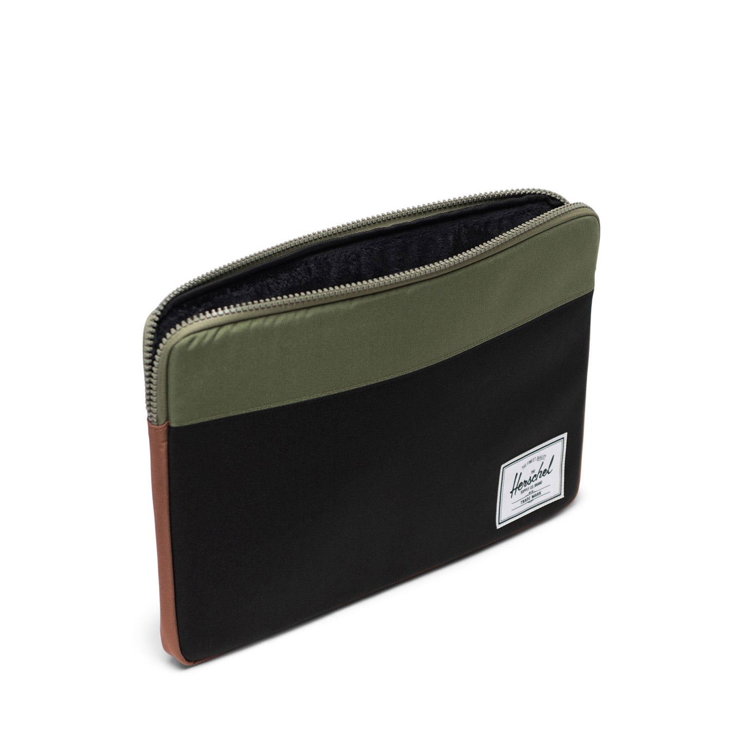 Siyah - Canlı Yeşil - Taba Herschel Anchor Suya Dayanıklı Kumaş 16" Laptop Kılıfı