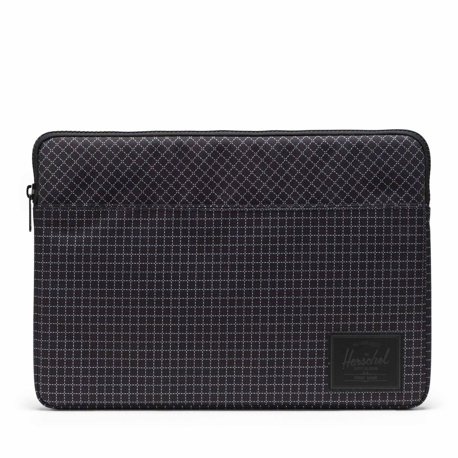Grid Siyah Herschel Anchor Suya Dayanıklı Kumaş 16" Laptop Kılıfı