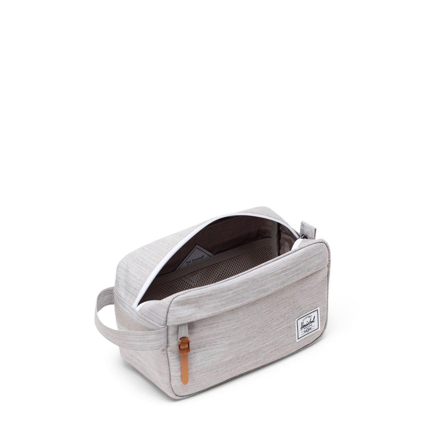 Kırçıllı Açık Gri Herschel Chapter Suya Dayanıklı Kumaş Düzenliyici Seyahat Kiti, Bakım ve El Çantası, 5 L