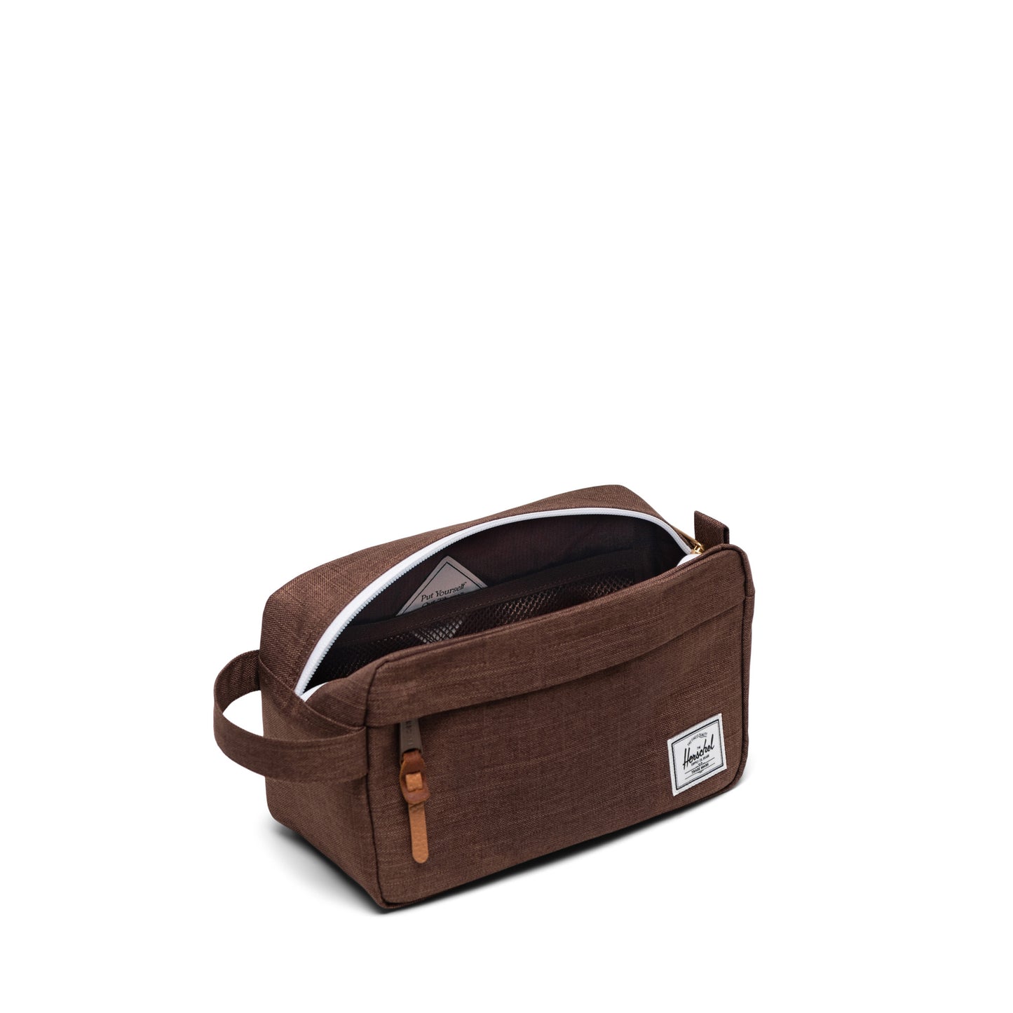 Kırçıllı Acı Kahve Herschel Chapter Suya Dayanıklı Kumaş Düzenliyici Seyahat Kiti, Bakım ve El Çantası, 5 L