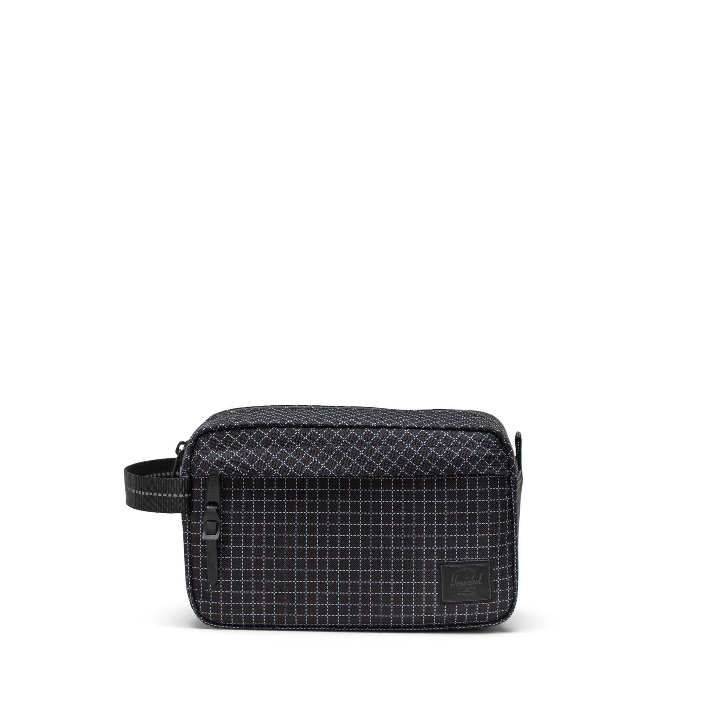 Grid Siyah Herschel Chapter Suya Dayanıklı Kumaş Düzenliyici Seyahat Kiti, Bakım ve El Çantası, 5 L