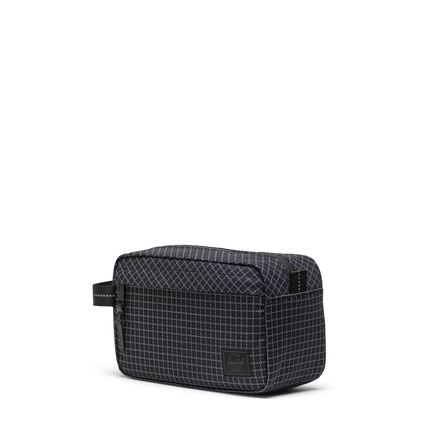 Grid Siyah Herschel Chapter Suya Dayanıklı Kumaş Düzenliyici Seyahat Kiti, Bakım ve El Çantası, 5 L