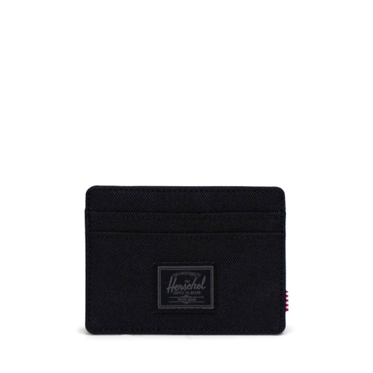 Siyah Tonal Herschel Charlie RFID Korumalı Kartlık