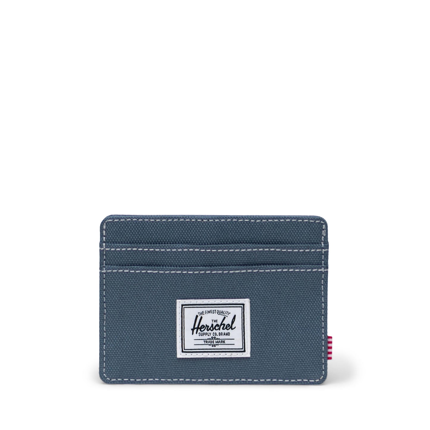 Dikişli Buğulu Mavi Herschel Charlie RFID Korumalı Kartlık