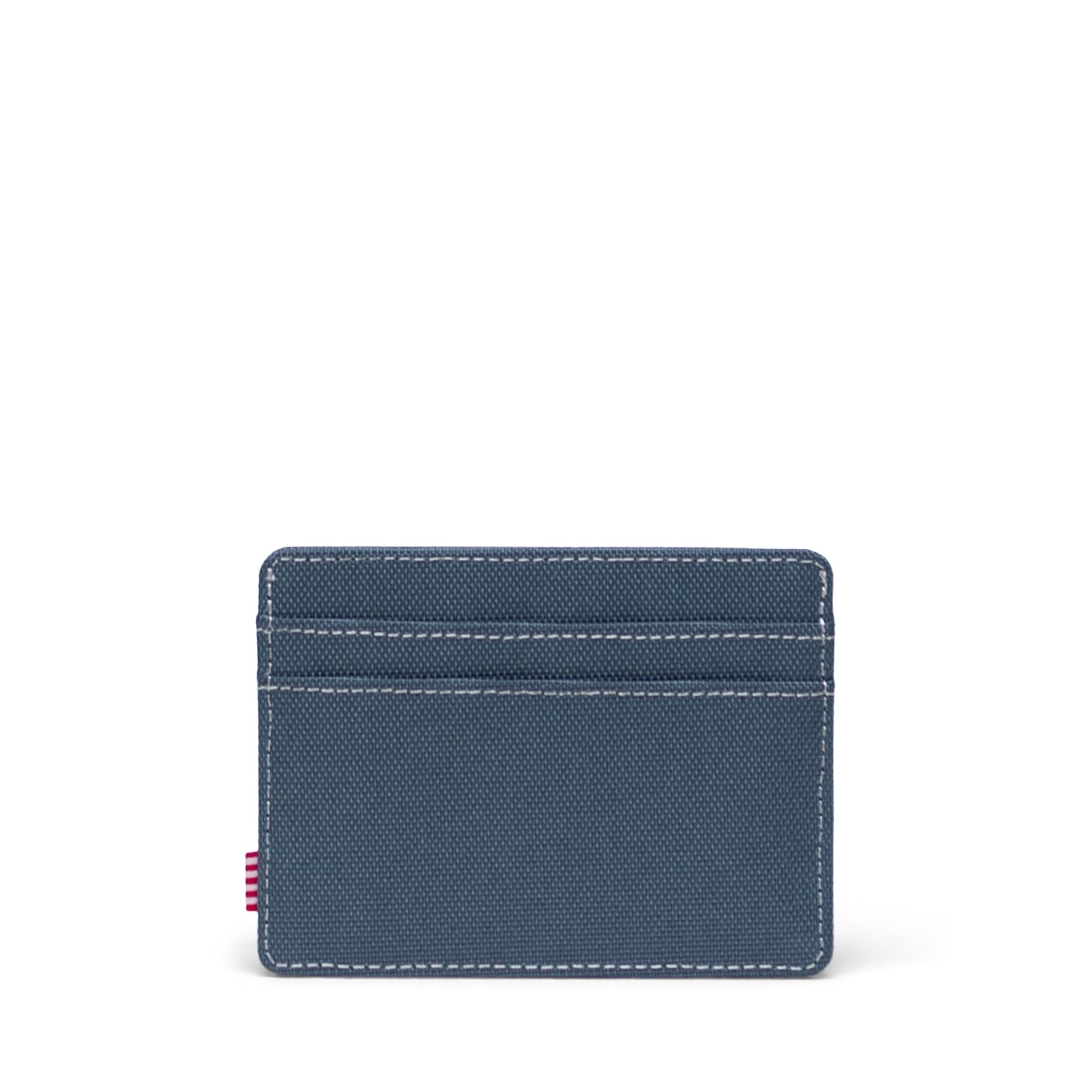 Dikişli Buğulu Mavi Herschel Charlie RFID Korumalı Kartlık