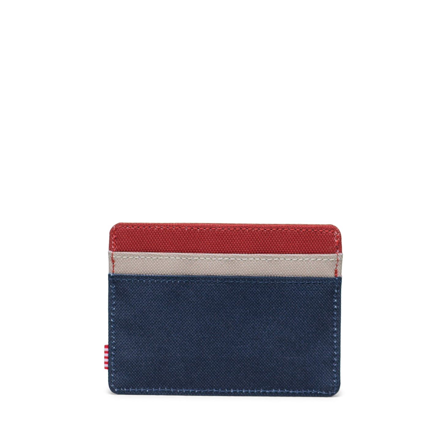 Lacivert - Kızıl Kahve Herschel Charlie RFID Korumalı Kartlık