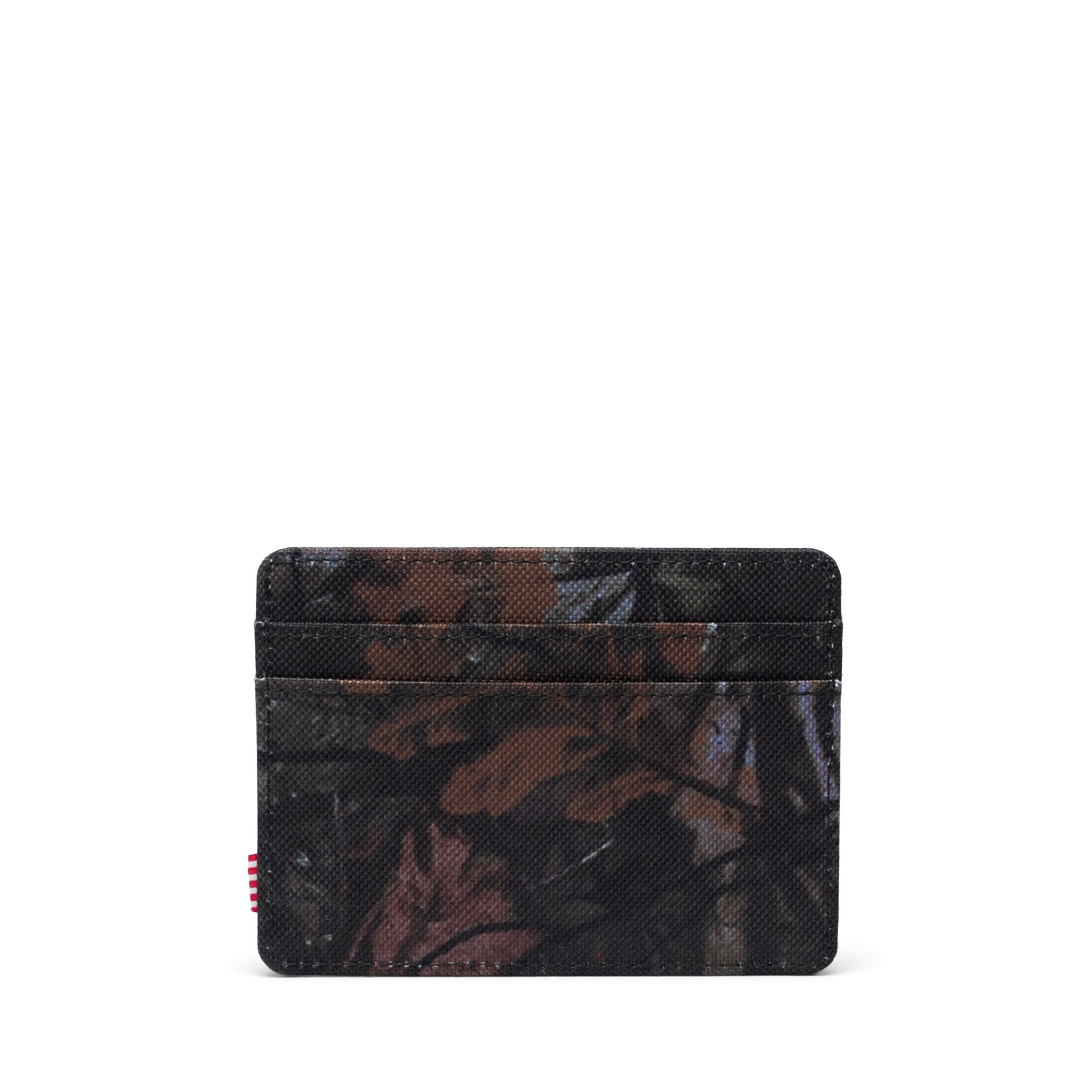 Yaprak Desen Gri Kamuflaj Herschel Charlie RFID Korumalı Kartlık