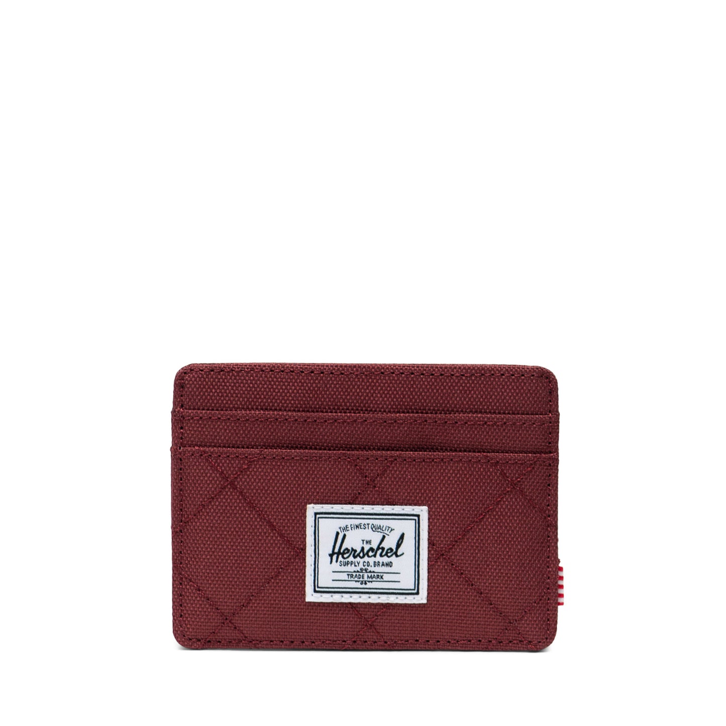Mürdüm Kapitone Herschel Charlie RFID Korumalı Kartlık