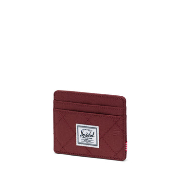 Mürdüm Kapitone Herschel Charlie RFID Korumalı Kartlık