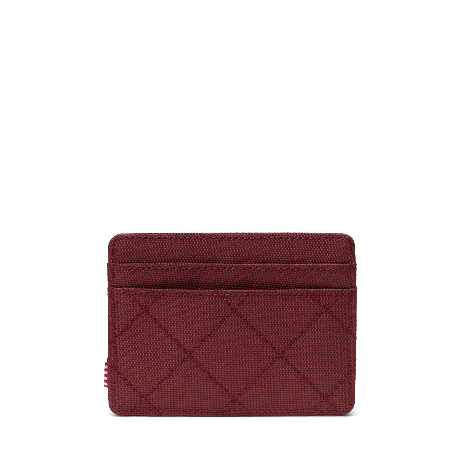 Mürdüm Kapitone Herschel Charlie RFID Korumalı Kartlık