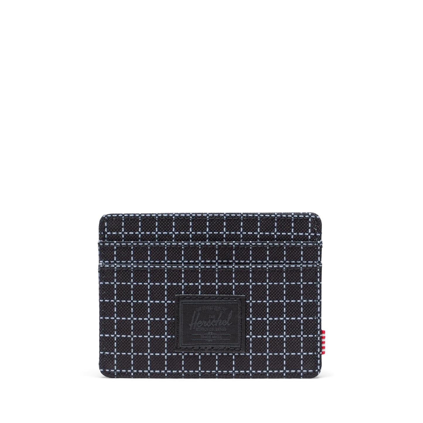 Grid Siyah Herschel Charlie RFID Korumalı Kartlık