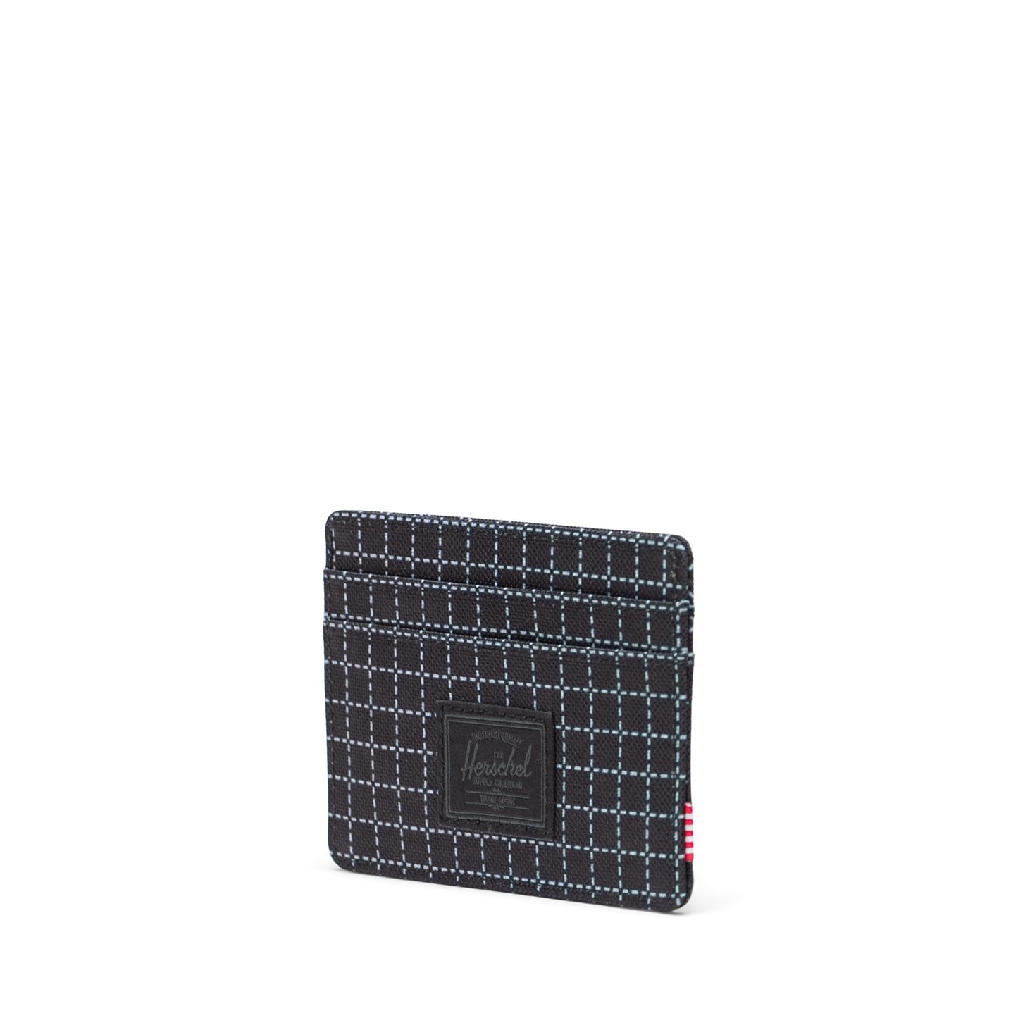 Grid Siyah Herschel Charlie RFID Korumalı Kartlık