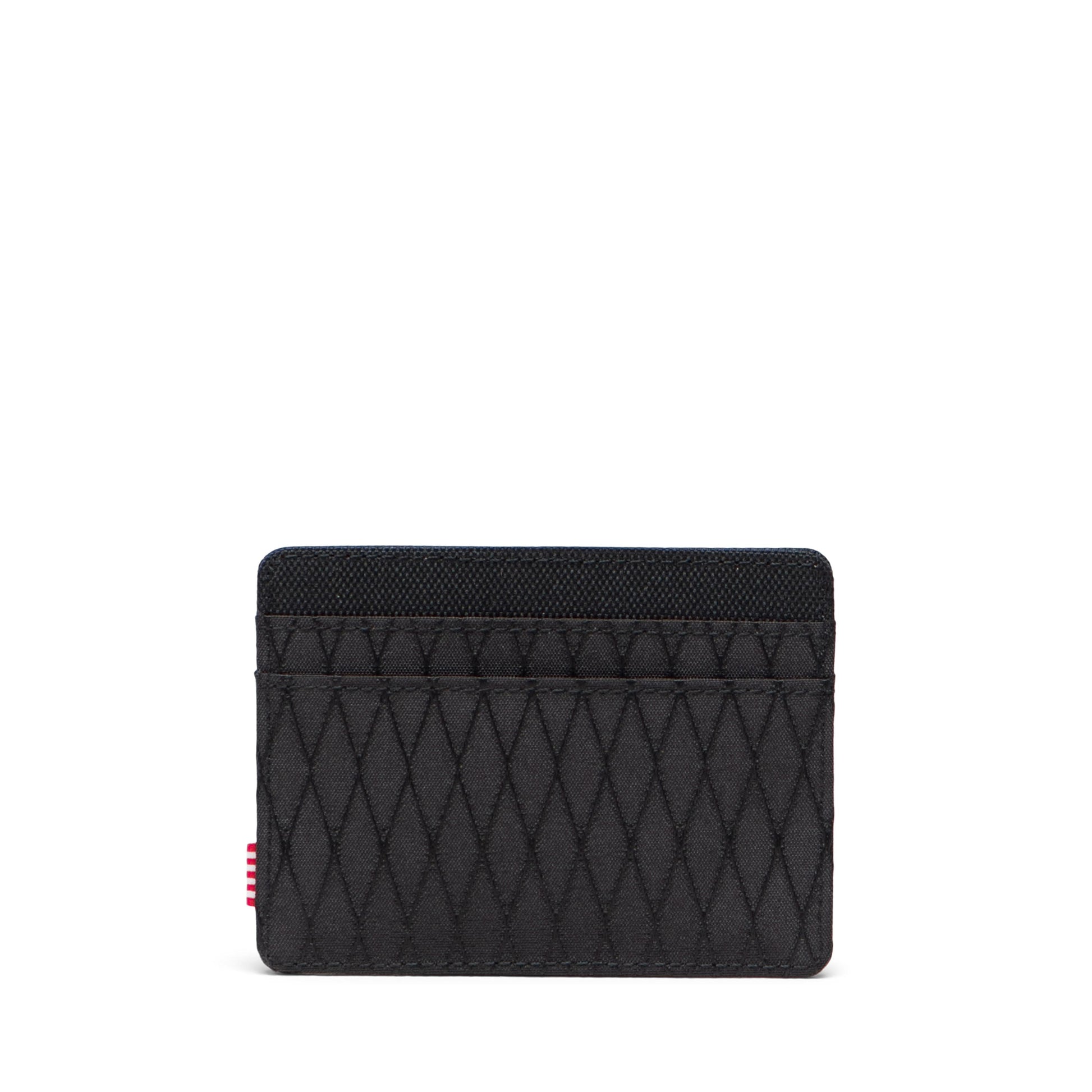 Elmas Dokulu Siyah Herschel Charlie RFID Korumalı Kartlık