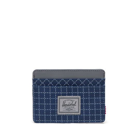 Grid Magned Lacivert Herschel Charlie RFID Korumalı Kartlık