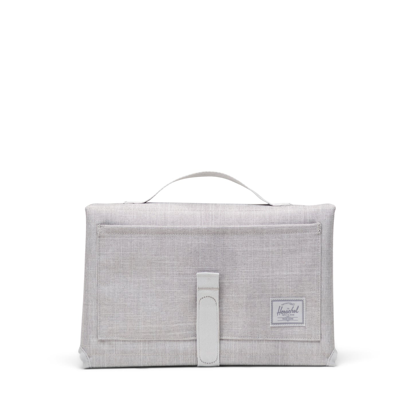 Kırçıllı Keten Gri Herschel Sprout Bebek Alt Değiştirme ve Bakım Matı