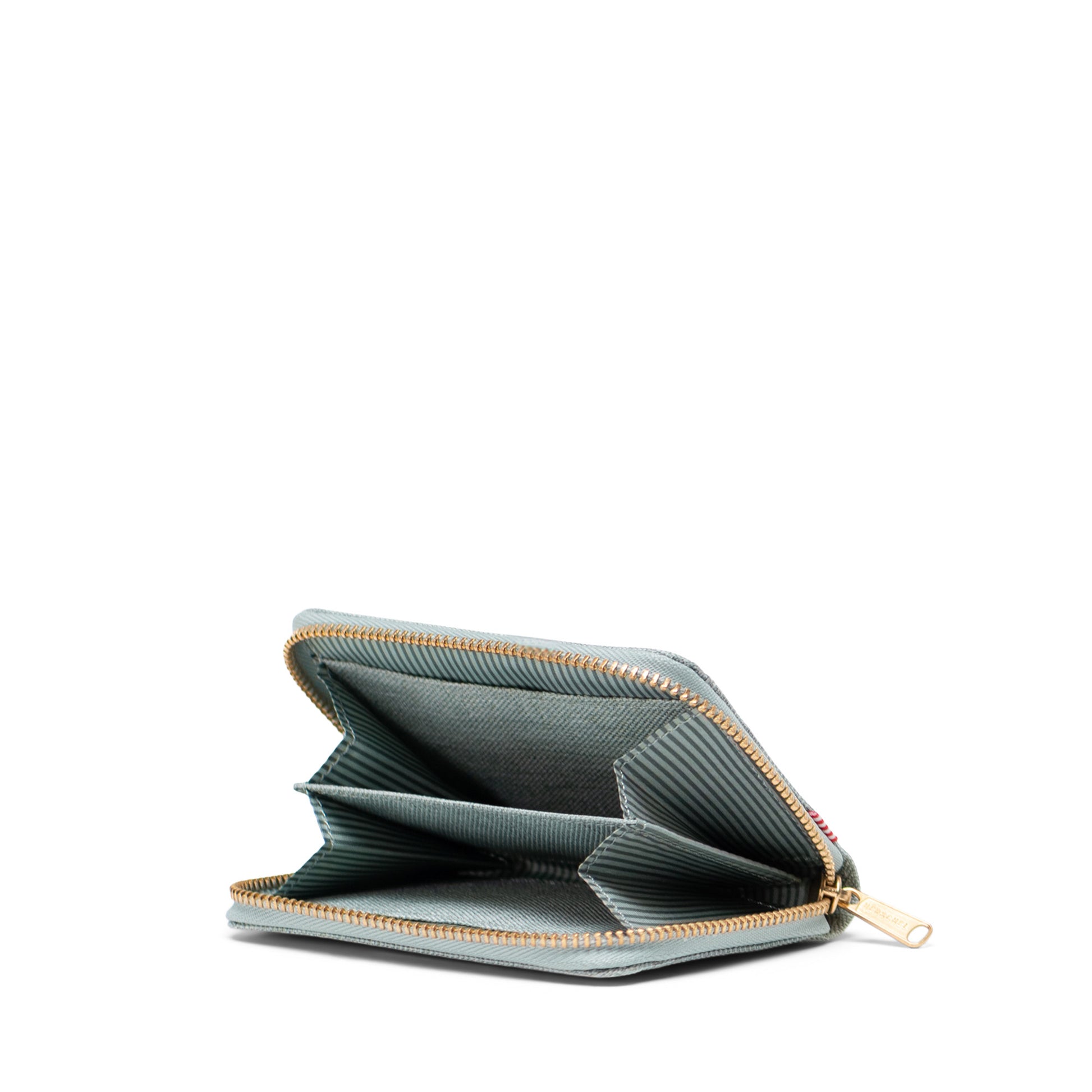 Kırçıllı Mint Yeşili Herschel Tyler RFID Korumalı Fermuarlı Cüzdan