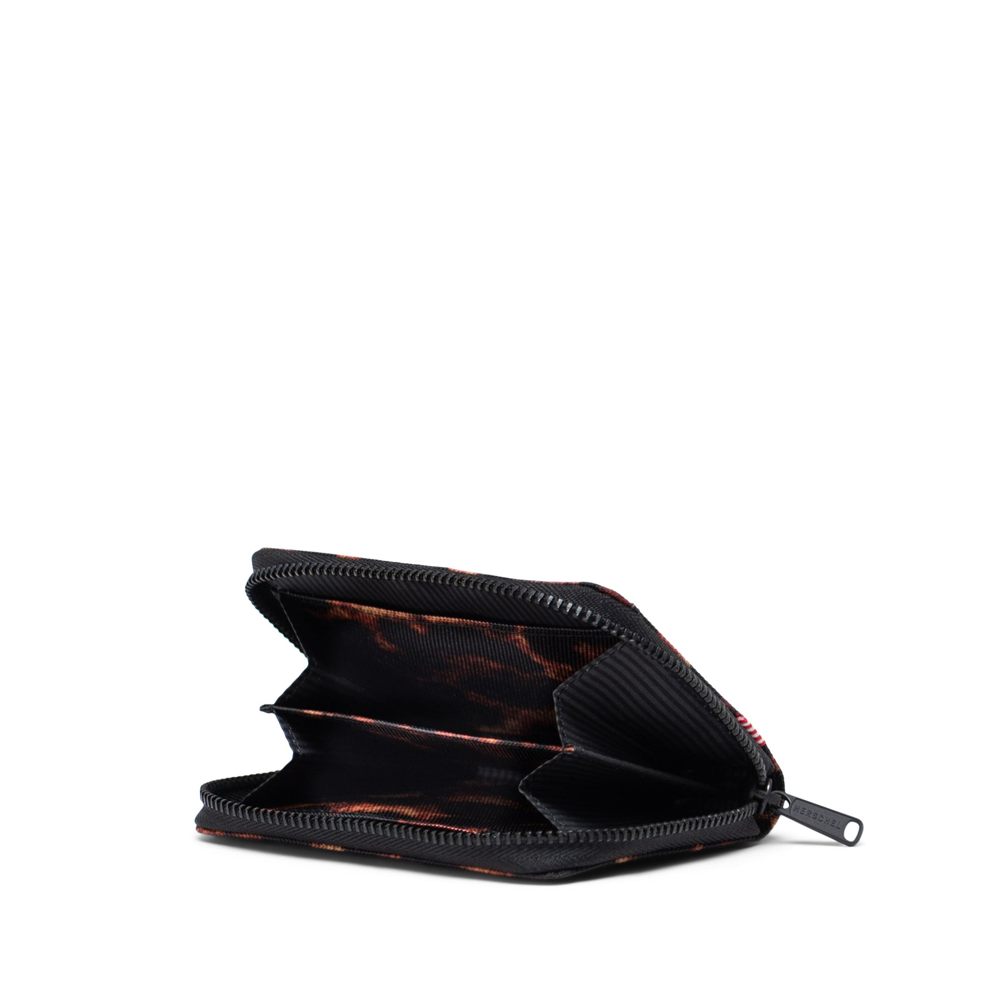 Dijital Leopar Herschel Tyler RFID Korumalı Fermuarlı Cüzdan
