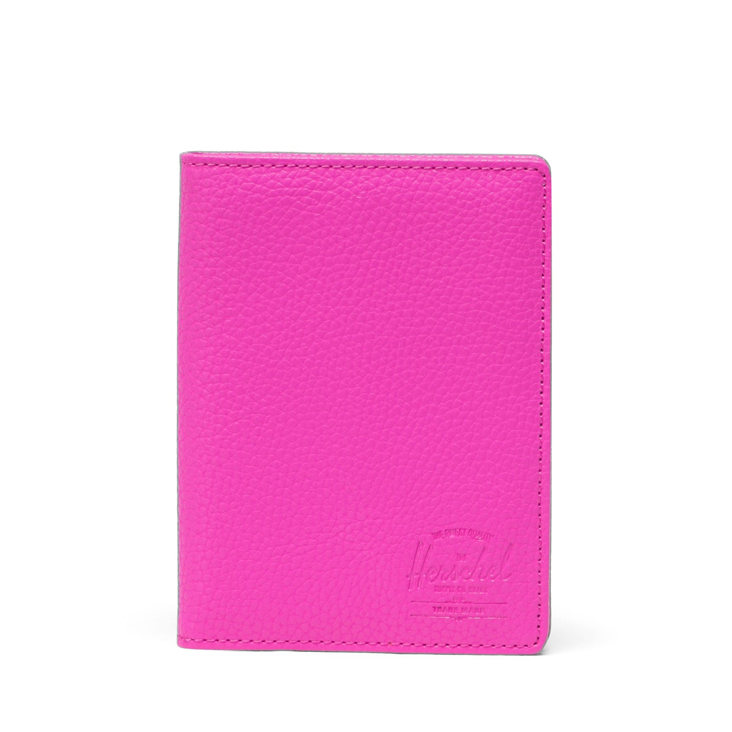 Canlı Pembe Herschel Raynor Vegan Deri Pasaport Kılıfı