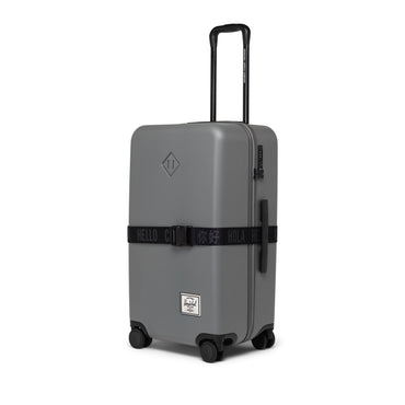 Siyah Herschel Luggage Belt Ayarlanabilir Kayışlı Bagaj Kemeri