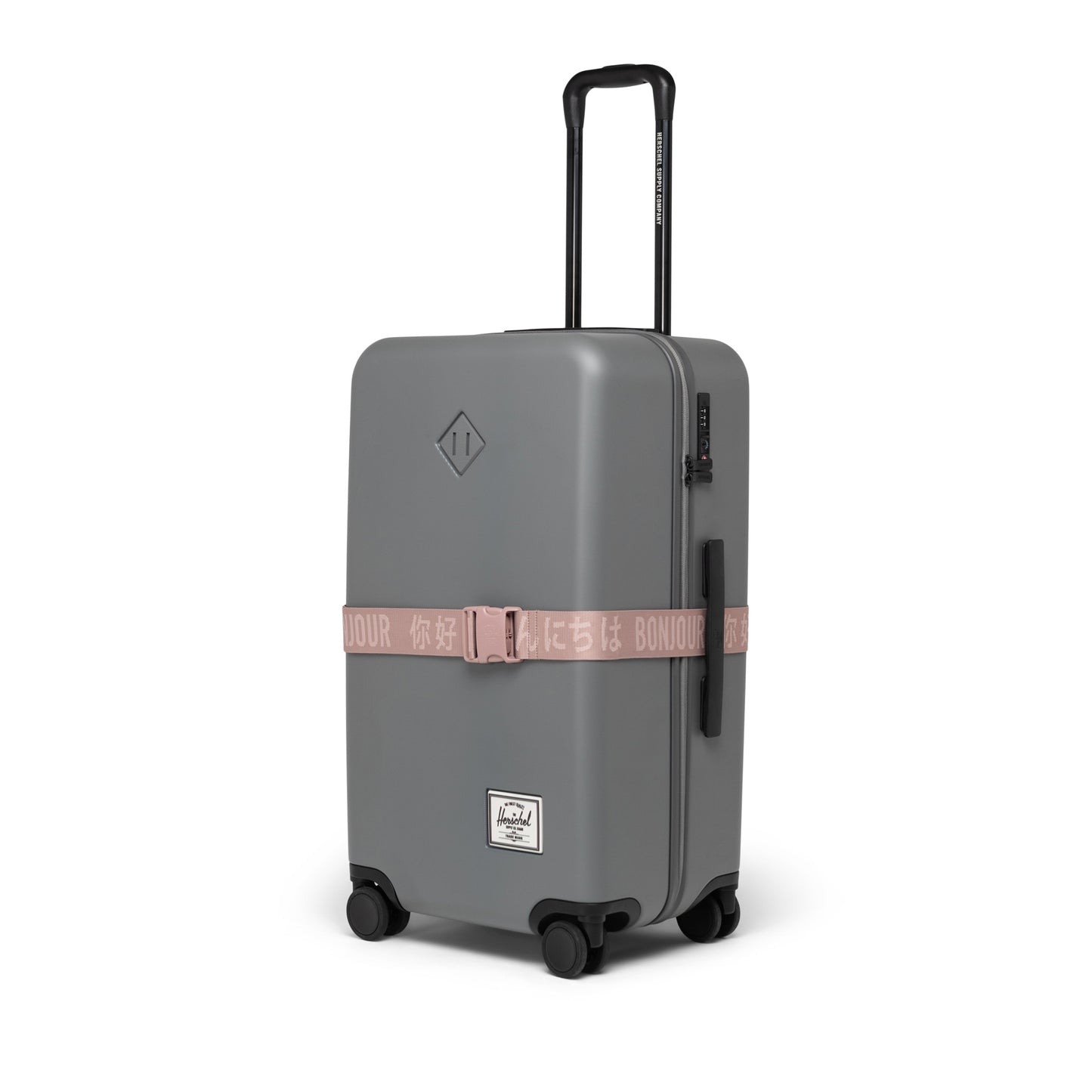 Gül Kurusu Herschel Luggage Belt Ayarlanabilir Kayışlı Bagaj Kemeri