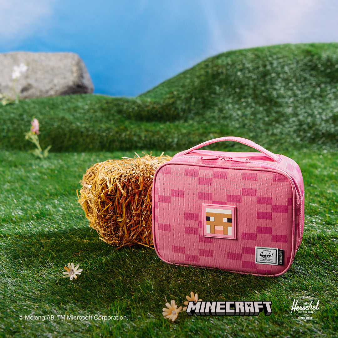 Herschel Minecraft Pop Quiz | Su itici Kumaş Termal Çanta, 5 L