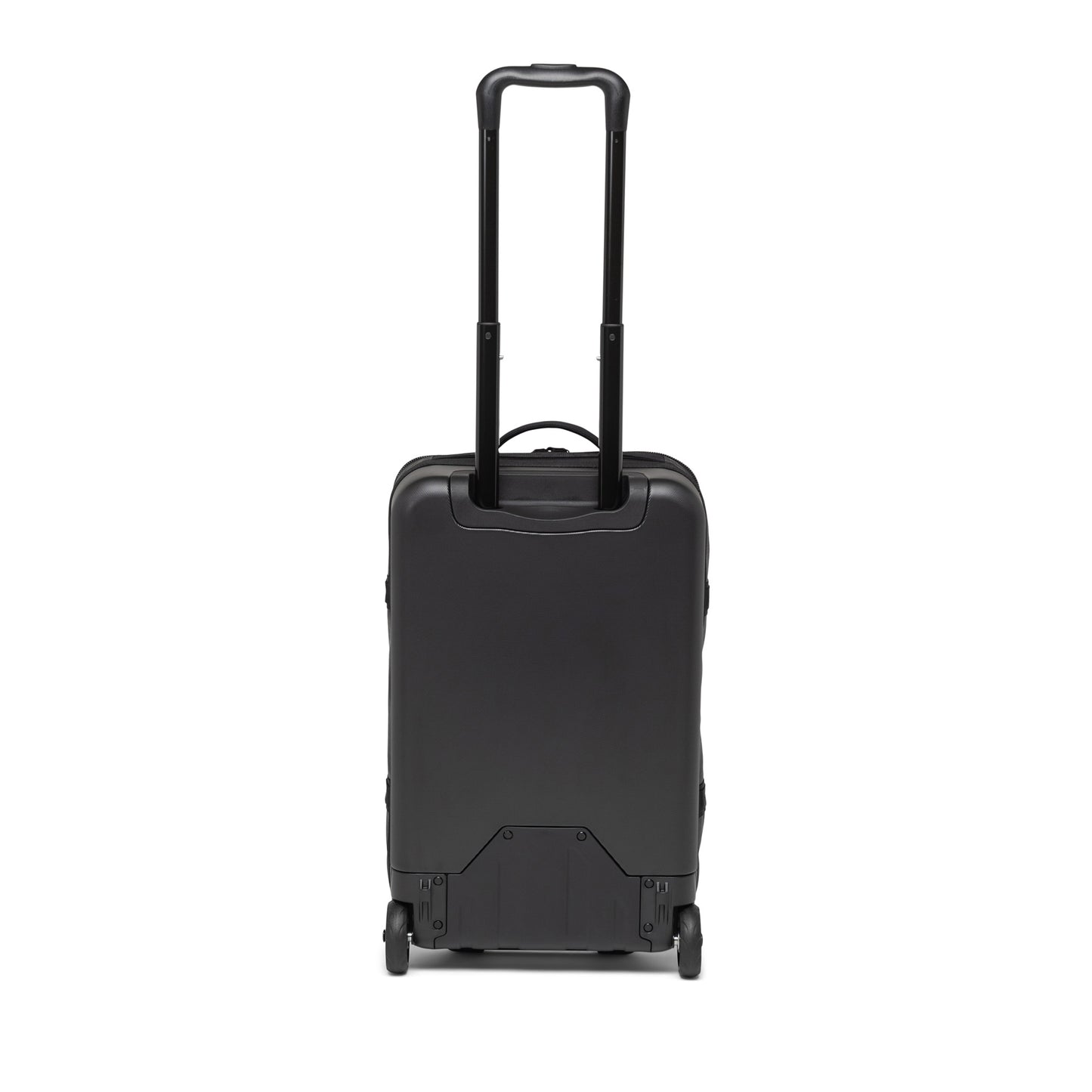 Siyah Herschel Hybrid Roller Dört Mevsim Kumaş ve Dayanıklı Gövde Kabin Boy Valiz, 41 L