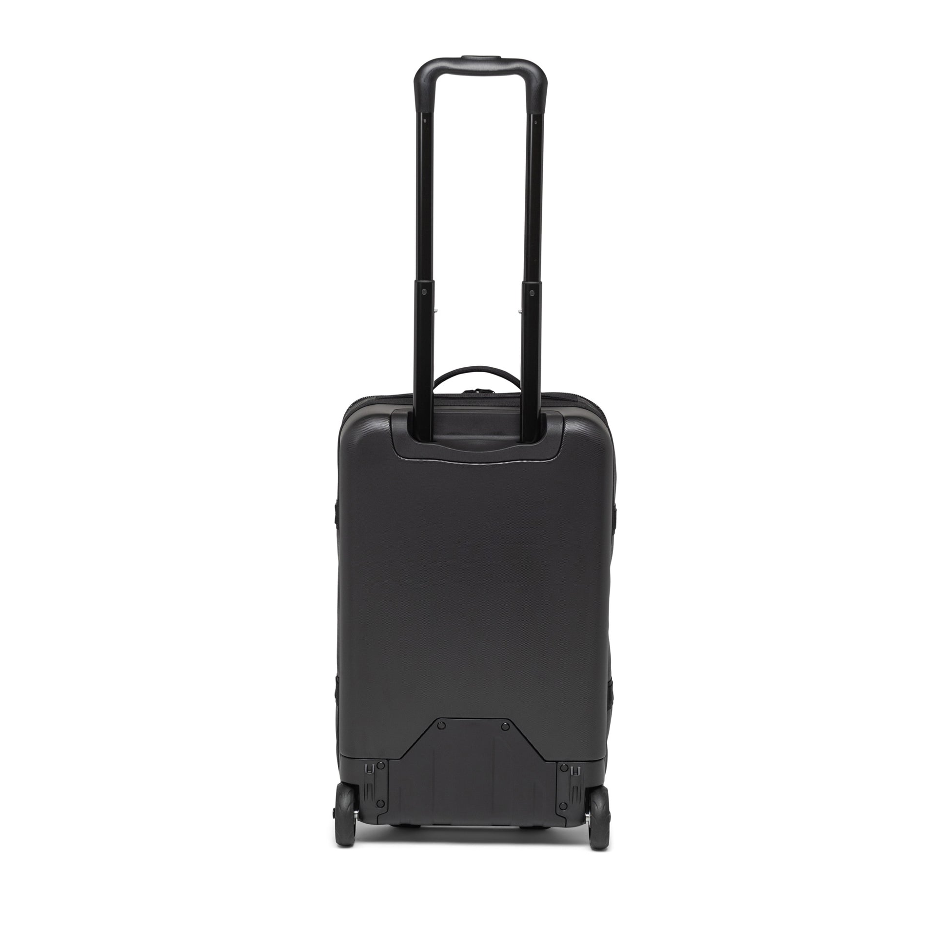 Siyah Herschel Hybrid Roller Dört Mevsim Kumaş ve Dayanıklı Gövde Kabin Boy Valiz, 41 L