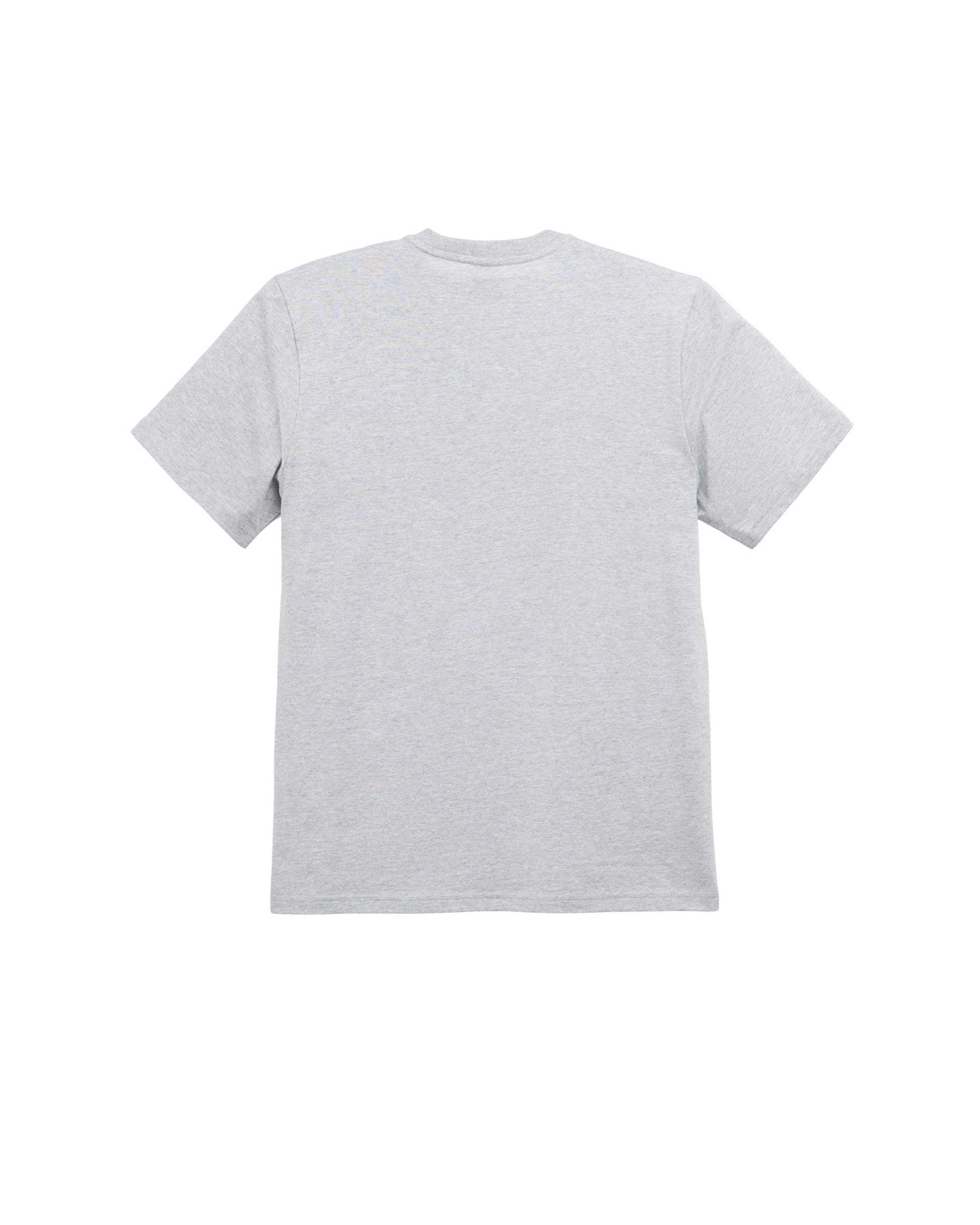 Açık Gri Melanj - Siyah Herschel Basic Erkek TShirt