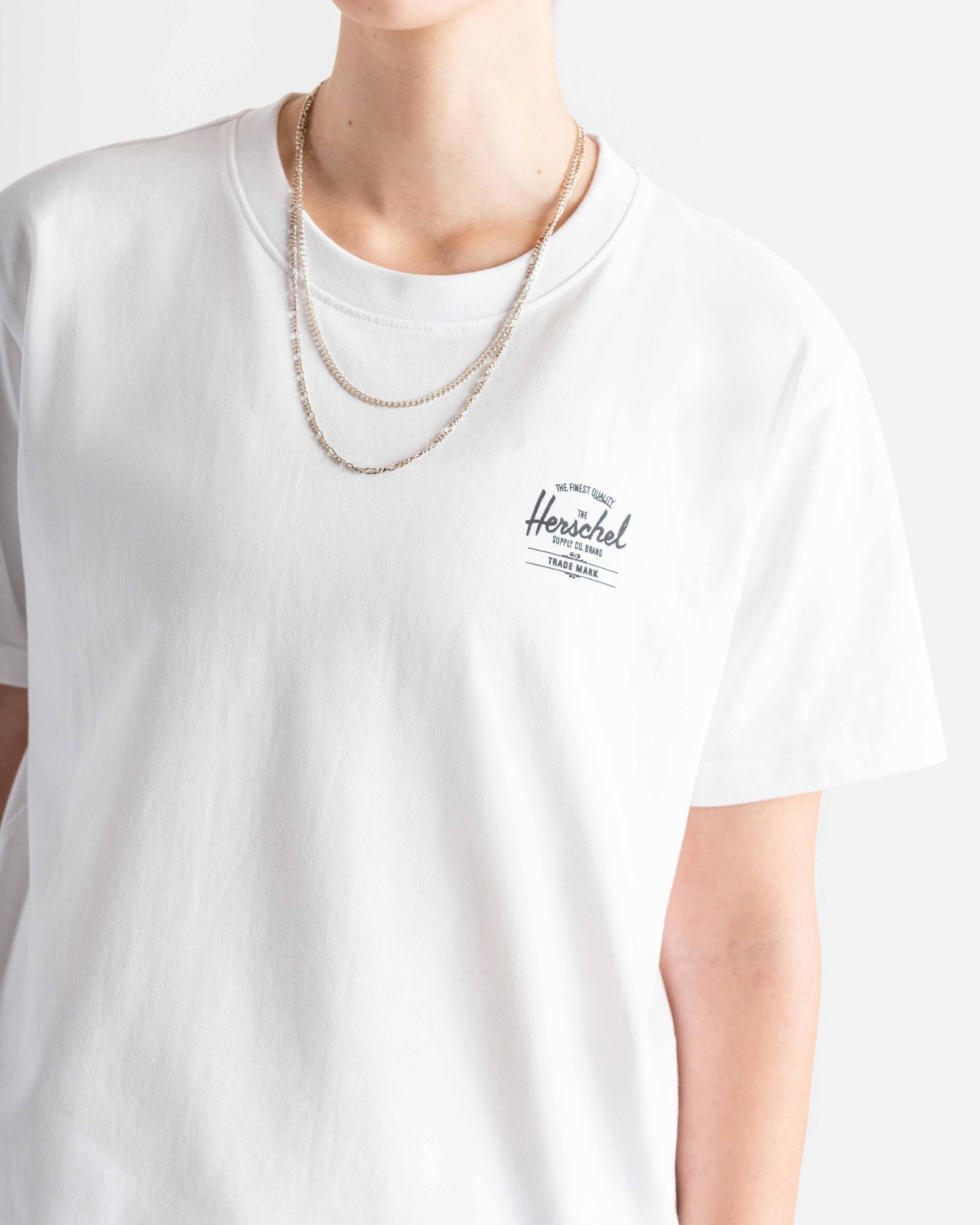 Herschel | Basic Kadın Pamuklu Kısa Kollu Tişört