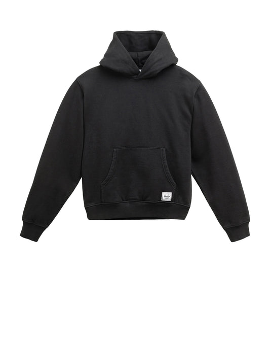 Siyah Herschel Basic Kadın Pamuklu Kapüşonlu Sweatshirt