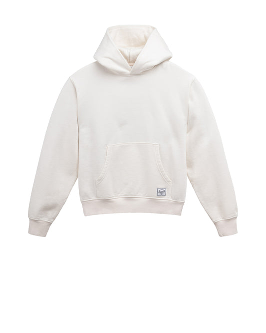Fildişi Herschel Basic Kadın Pamuklu Kapüşonlu Sweatshirt