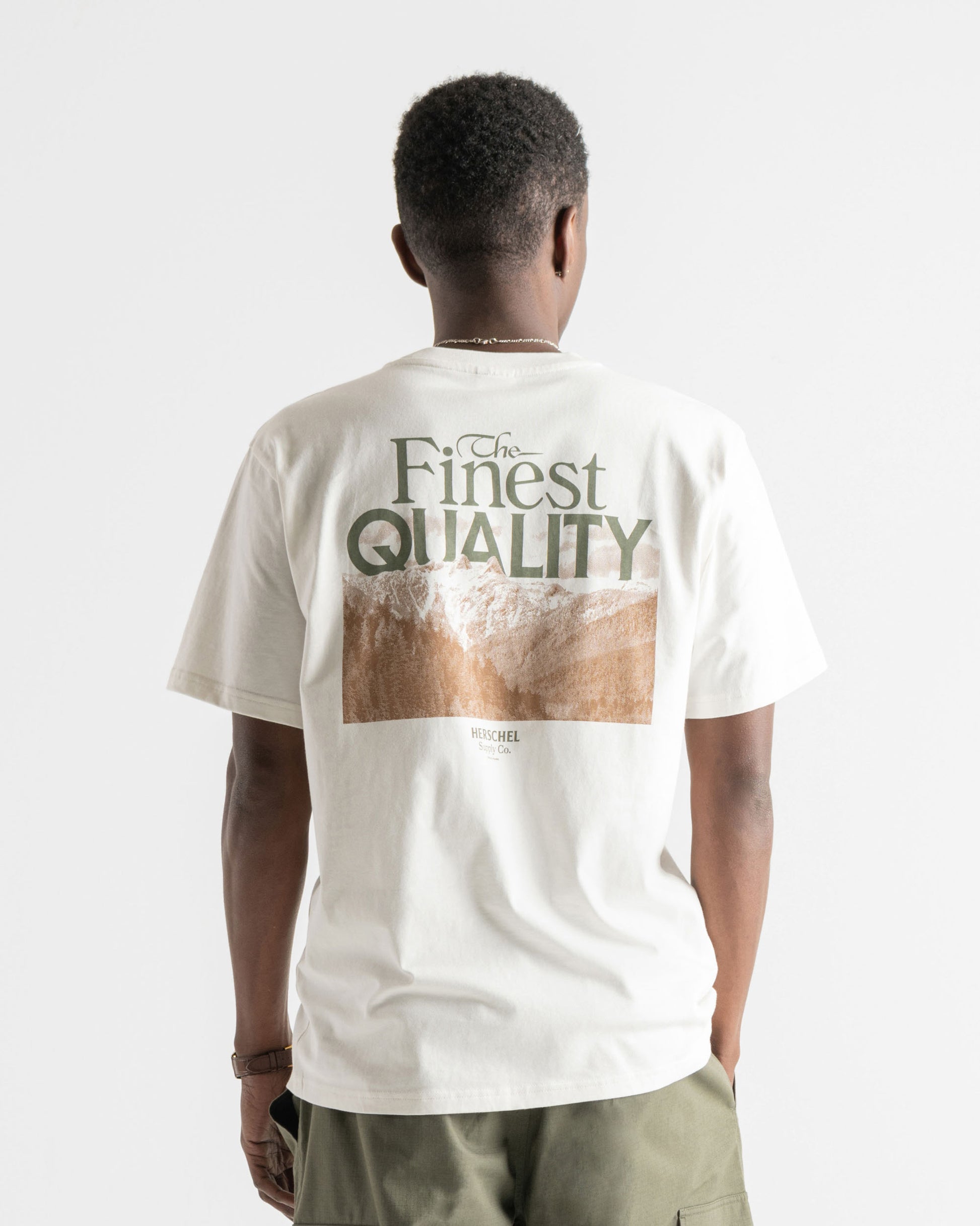 Nuorda yok Herschel Mt. HSC Rip Collar Erkek Tshirt