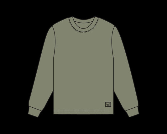 Herschel | Basklı Pamuk Erkek Sweatshirt