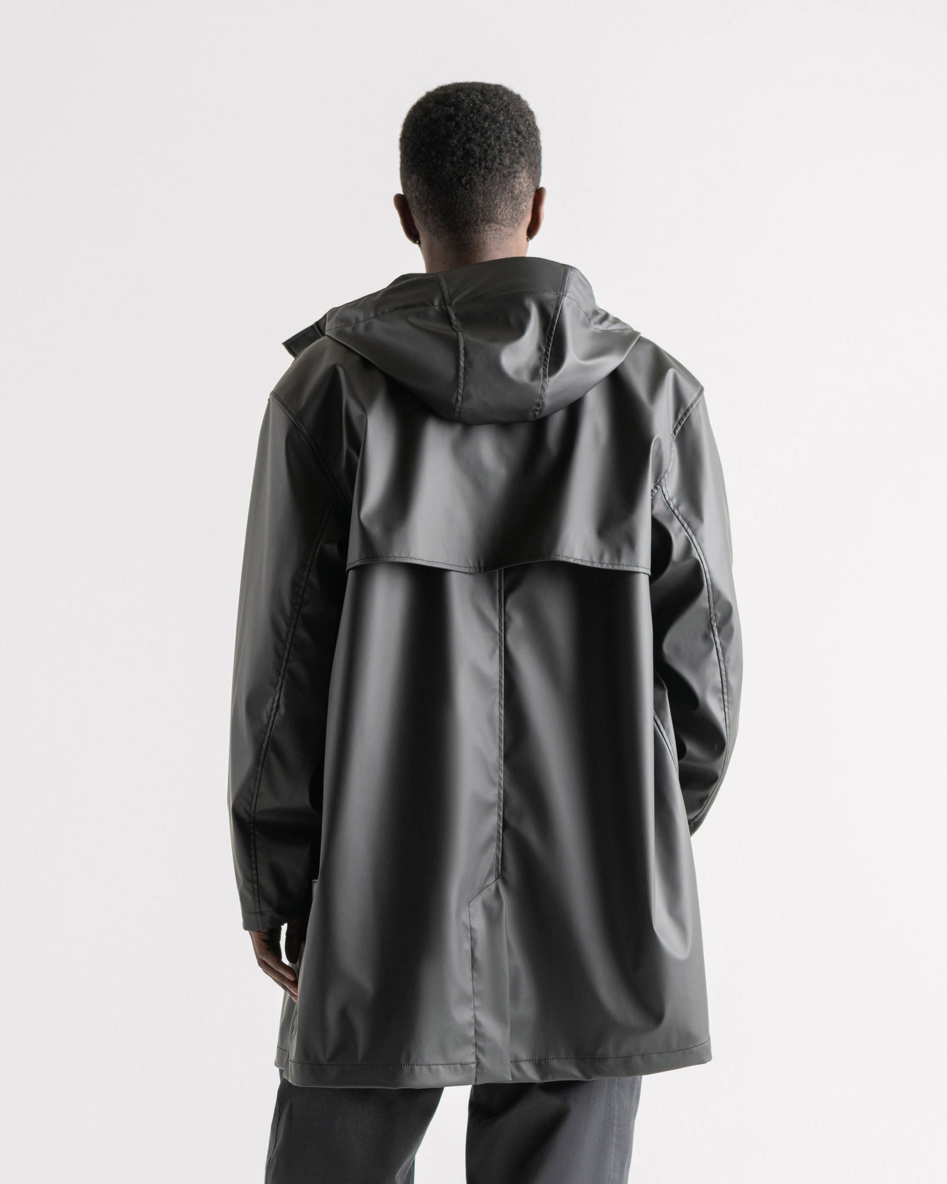 Siyah Herschel Classic Erkek Yağmurluk