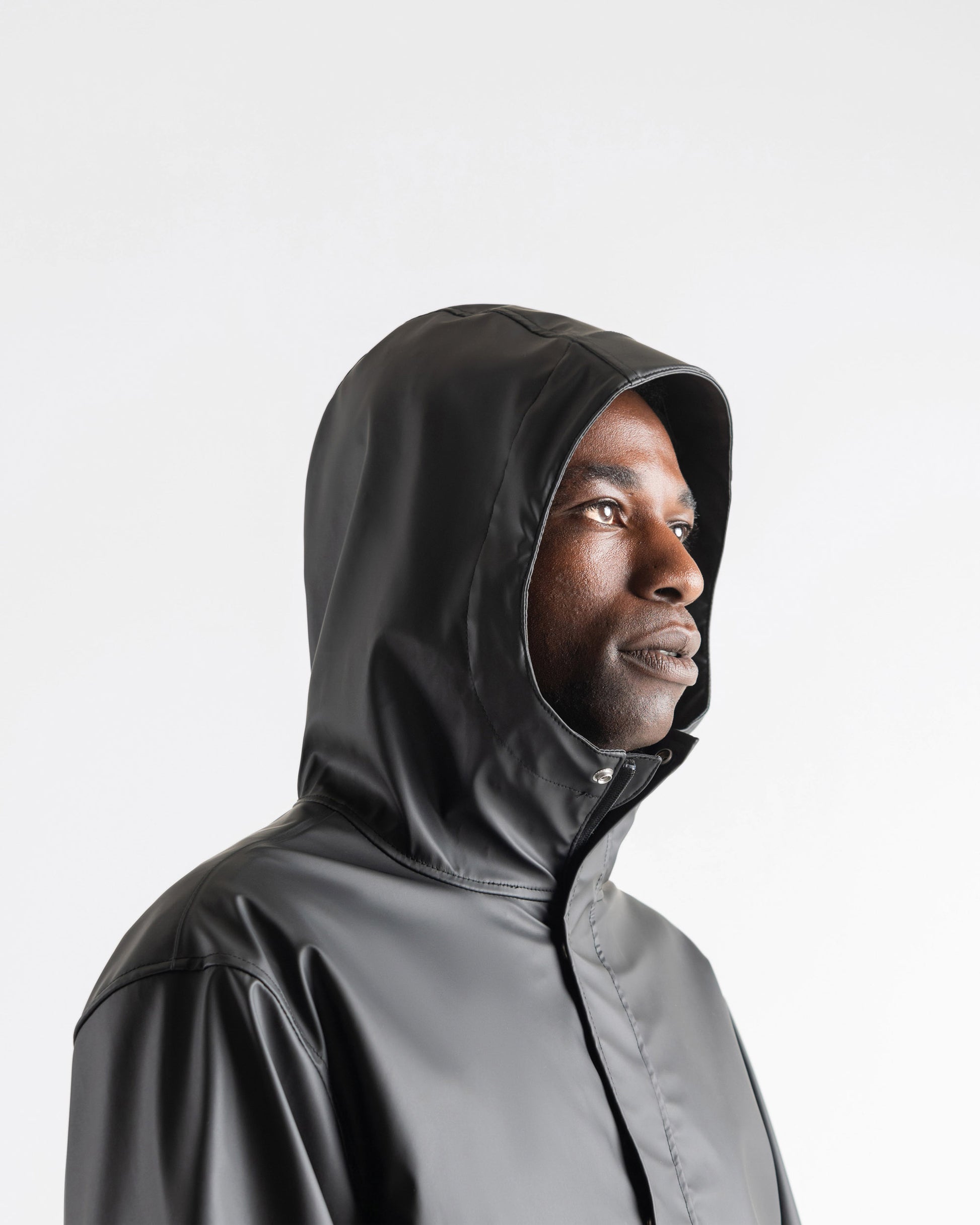 Siyah Herschel Classic Erkek Yağmurluk