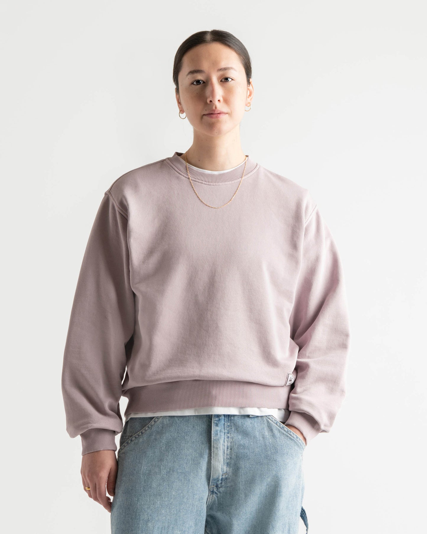 Kumlu Gri Herschel Pigment Dye Classic Kadın Pamuklu Hırka