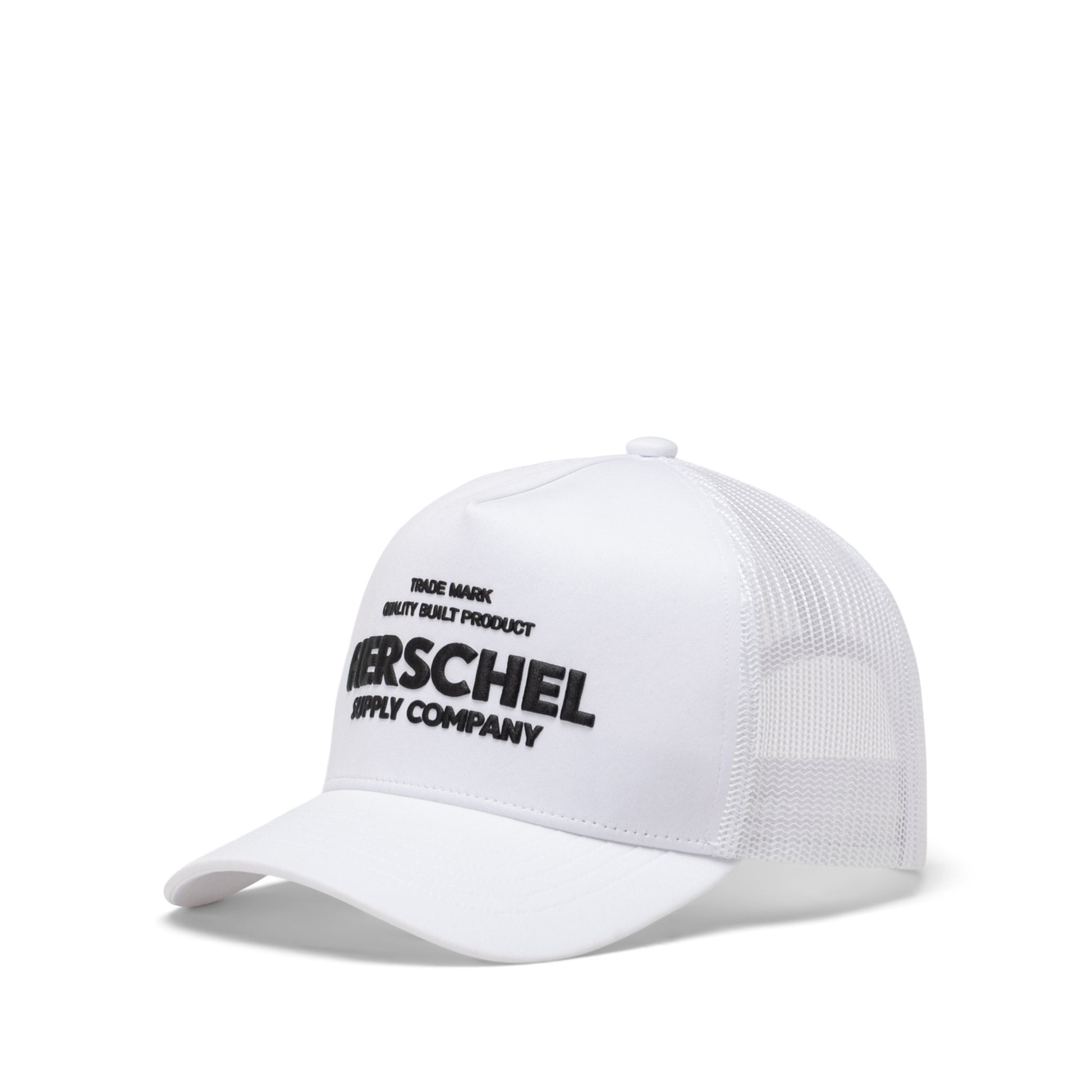 Beyaz Herschel Whaler Tall Mesh Shop Şapka Şapka