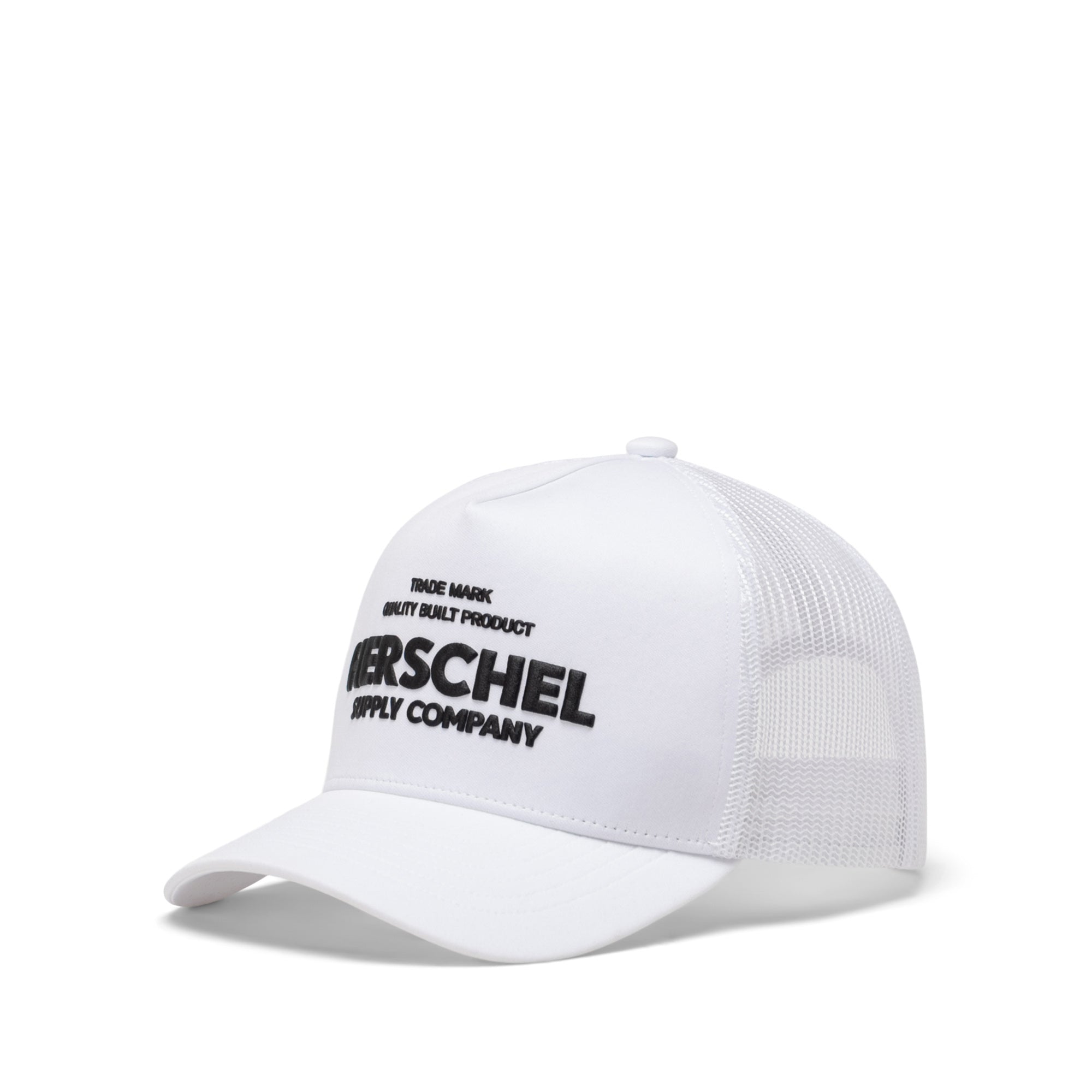 Beyaz Herschel Whaler Tall Mesh Shop Şapka Şapka