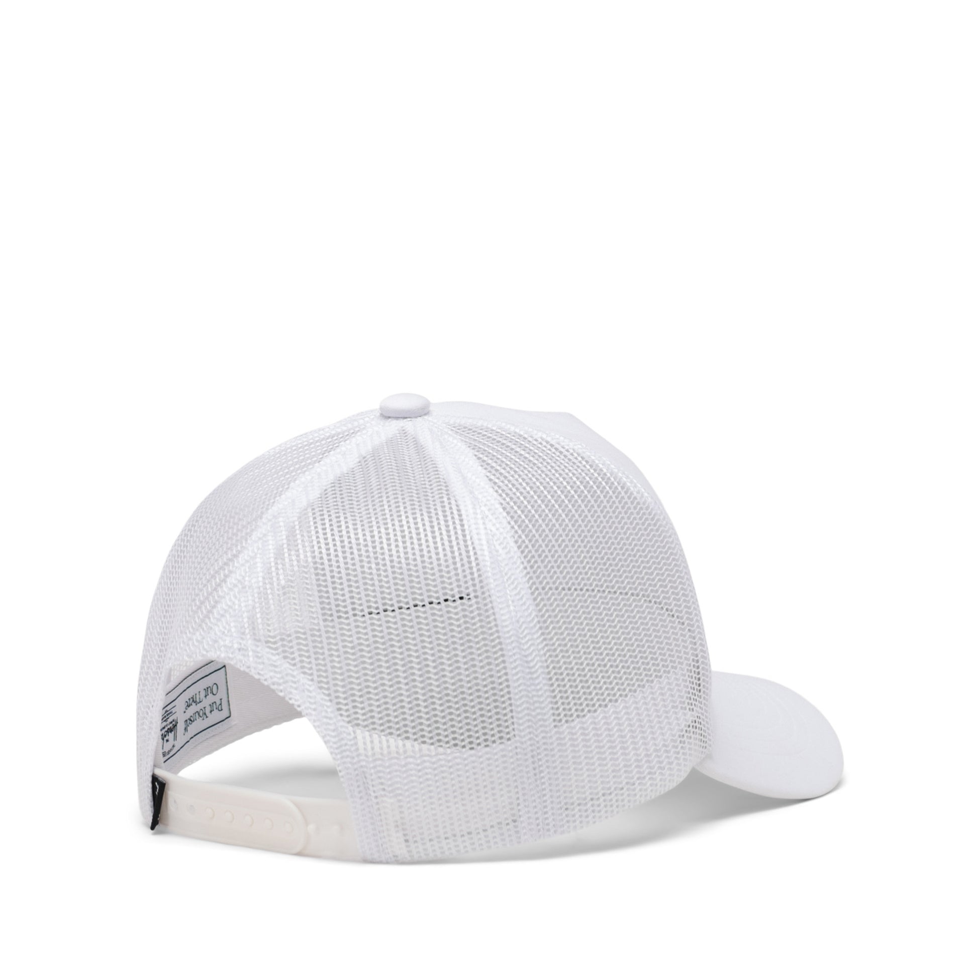 Beyaz Herschel Whaler Tall Mesh Shop Şapka Şapka