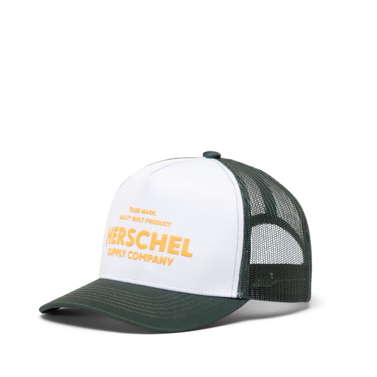 Yeşil - Beyaz Herschel Whaler Tall Mesh Shop Şapka Şapka