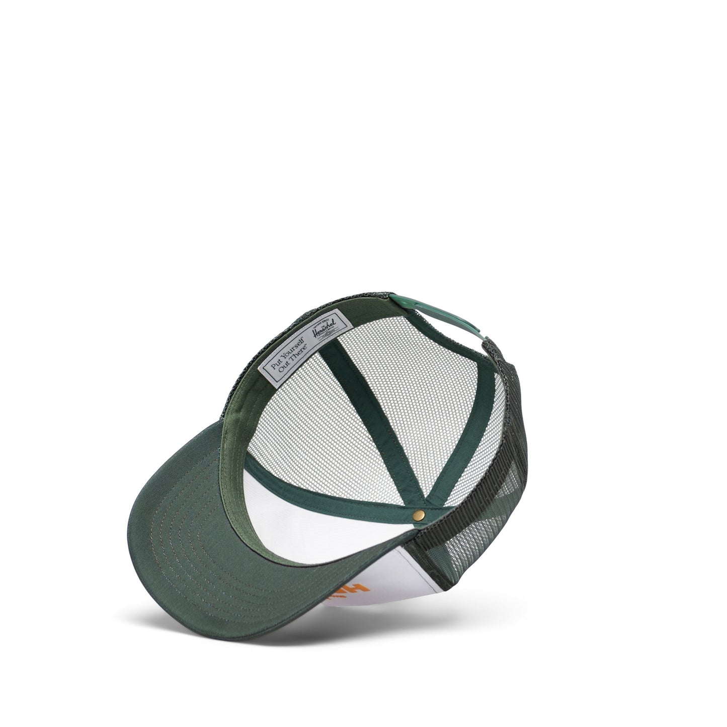Yeşil - Beyaz Herschel Whaler Tall Mesh Shop Şapka Şapka