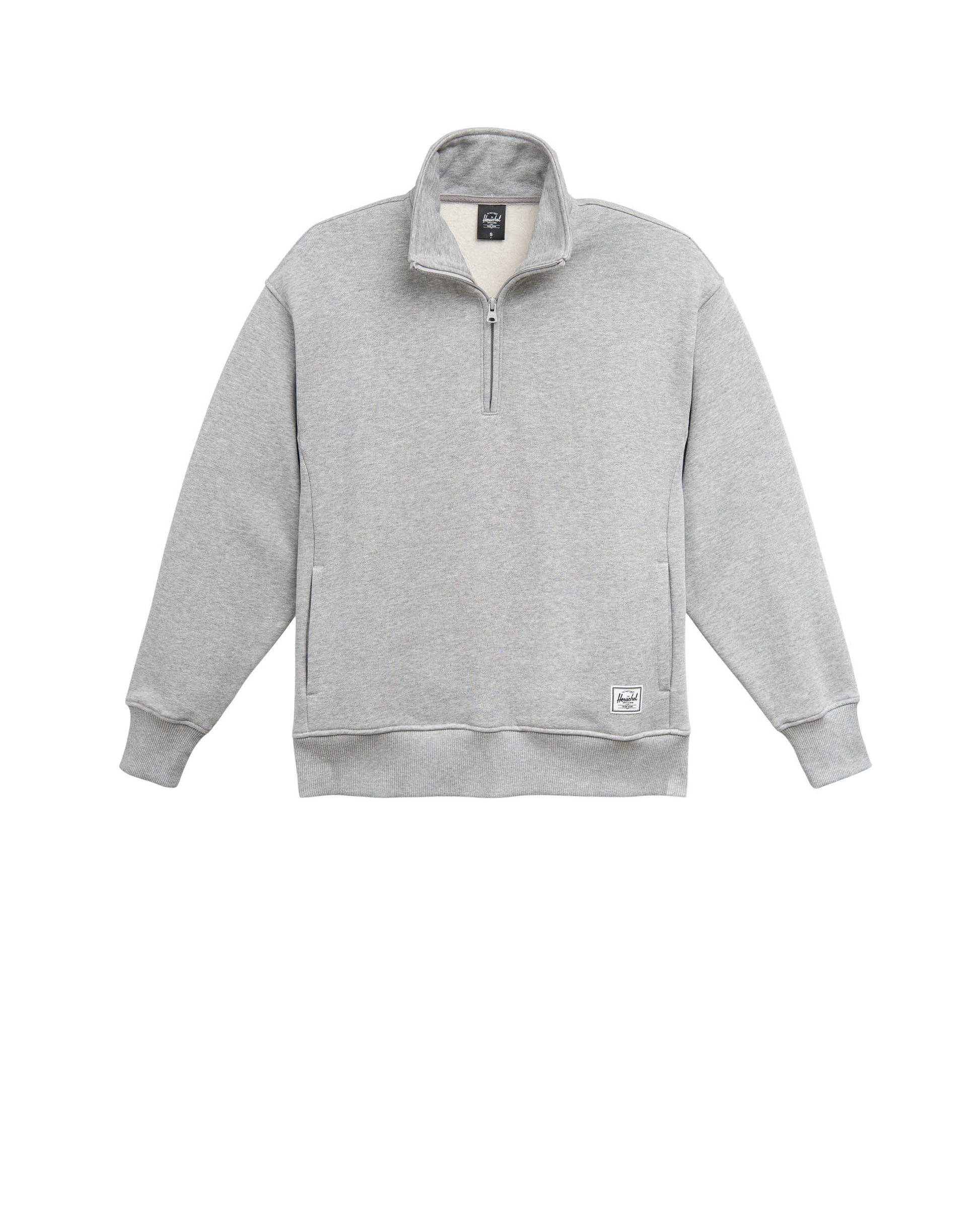 Açık Gri Melanj Herschel Kapuşonlu Kadın Pamuk Sweatshirt